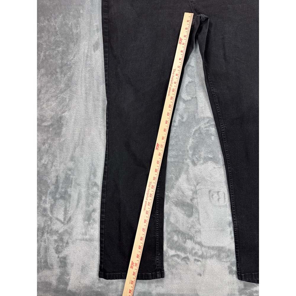 The Perfect Jean NYC Slim Fit Mens Black Denim Jeans 42x34 JUXTIBBDT34 - Picture 3 of 9